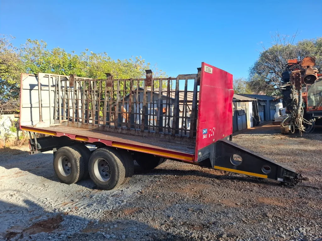 2001 Afrit Drawbar Trailer