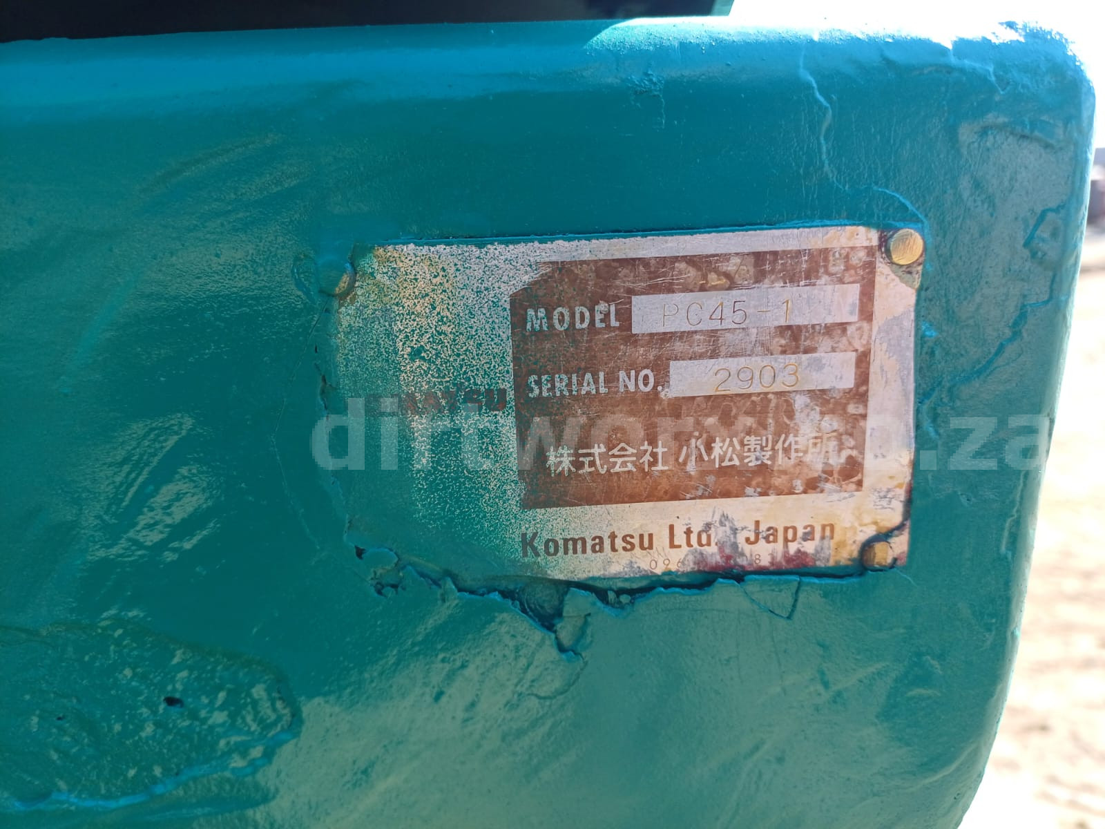 Komatsu PC45 Excavator 4,5 Ton - Image 10