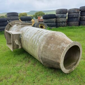 Fibreglass Reducing Pipe 100cm-61cm
