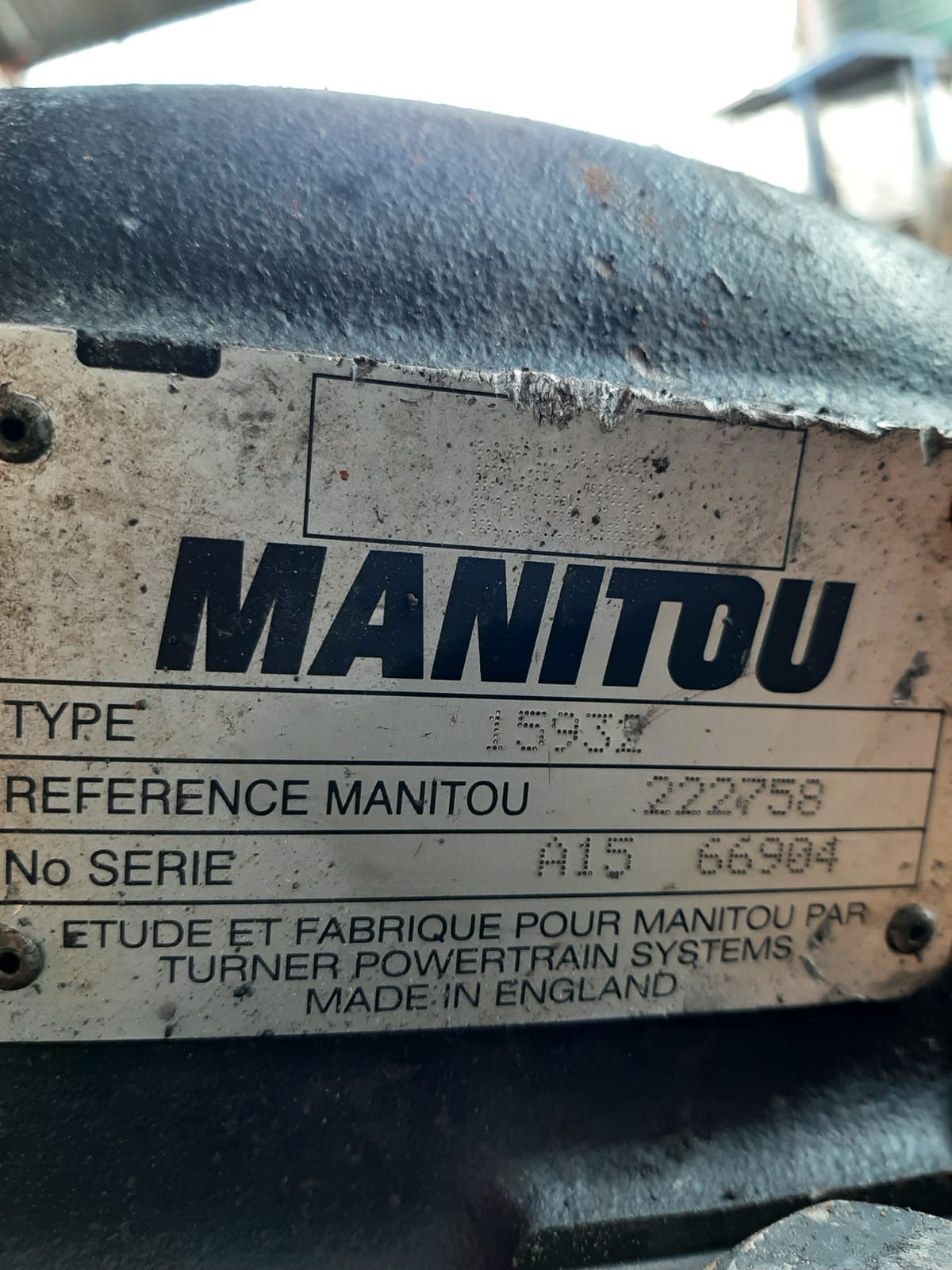 Manitou MLT 742 Gearbox COM-T4-2024 - Image 2