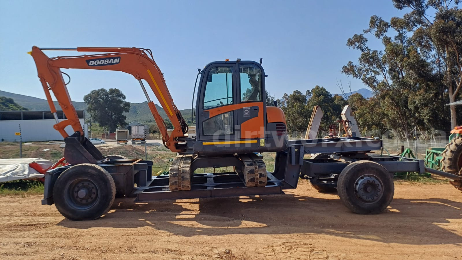 Mini Excavator Lowbed Trailer