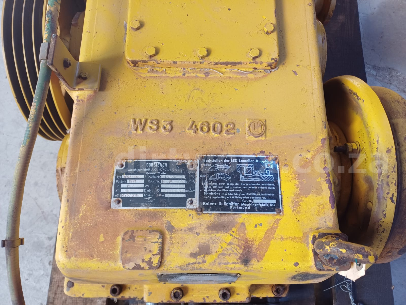 Dosrtener Drive Gearbox WS3-460 - Image 10