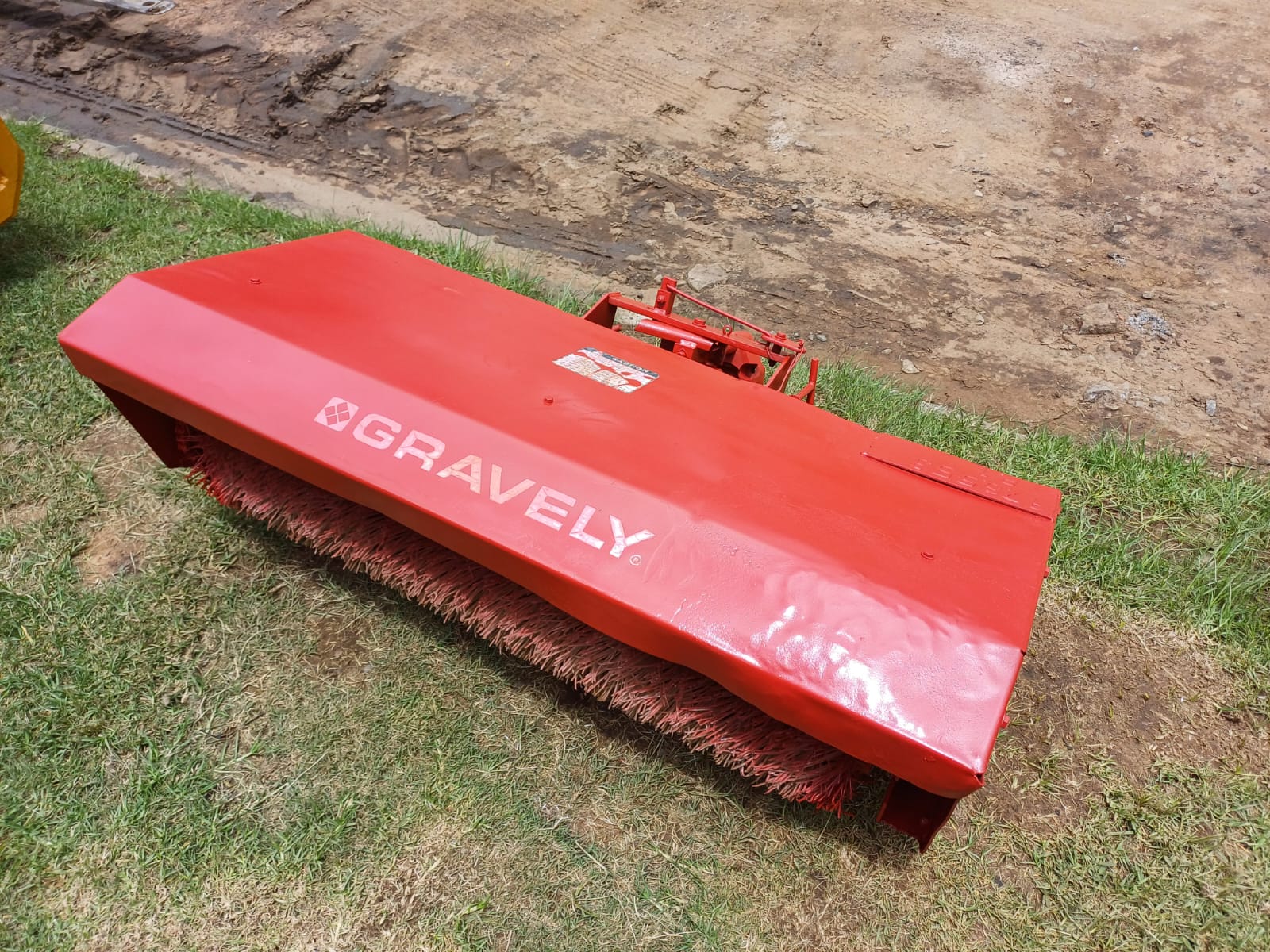 Gravely Broom Sweeper Attachment