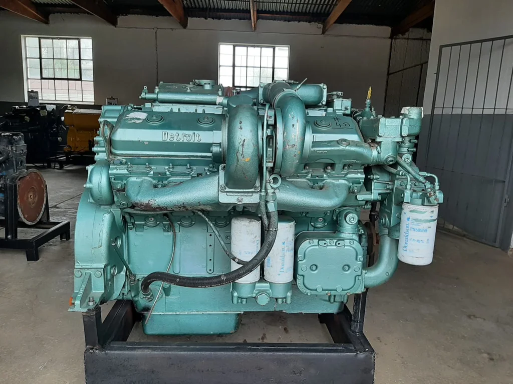 GM Detroit Diesel 12V71 Twin Turbo Engine