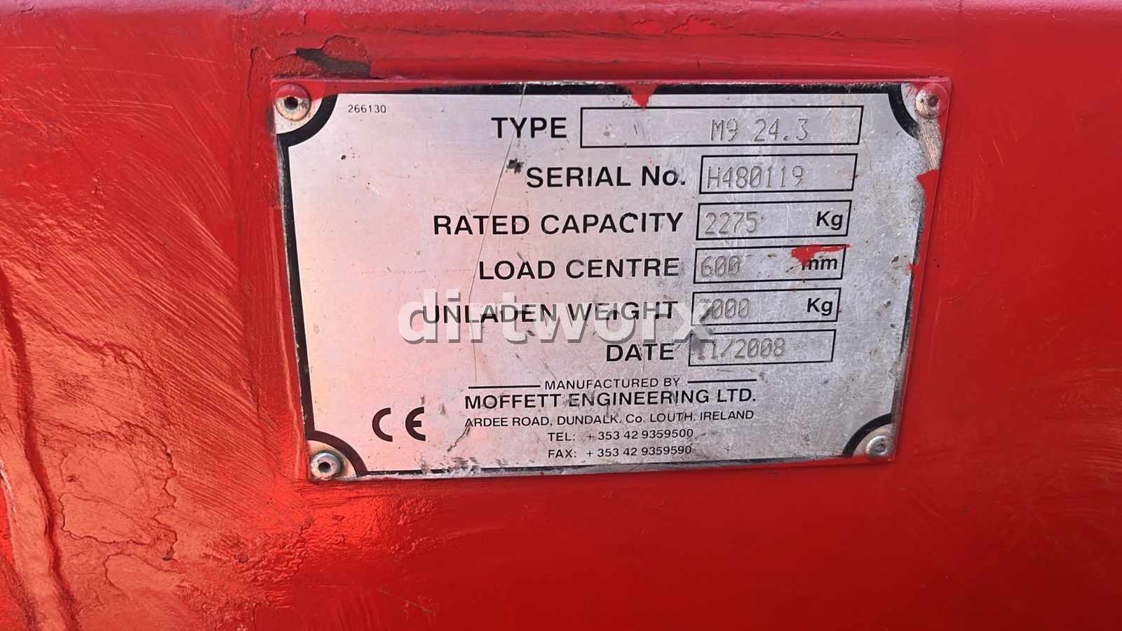 2008 Moffett M9 24.3 Forklift - Image 3