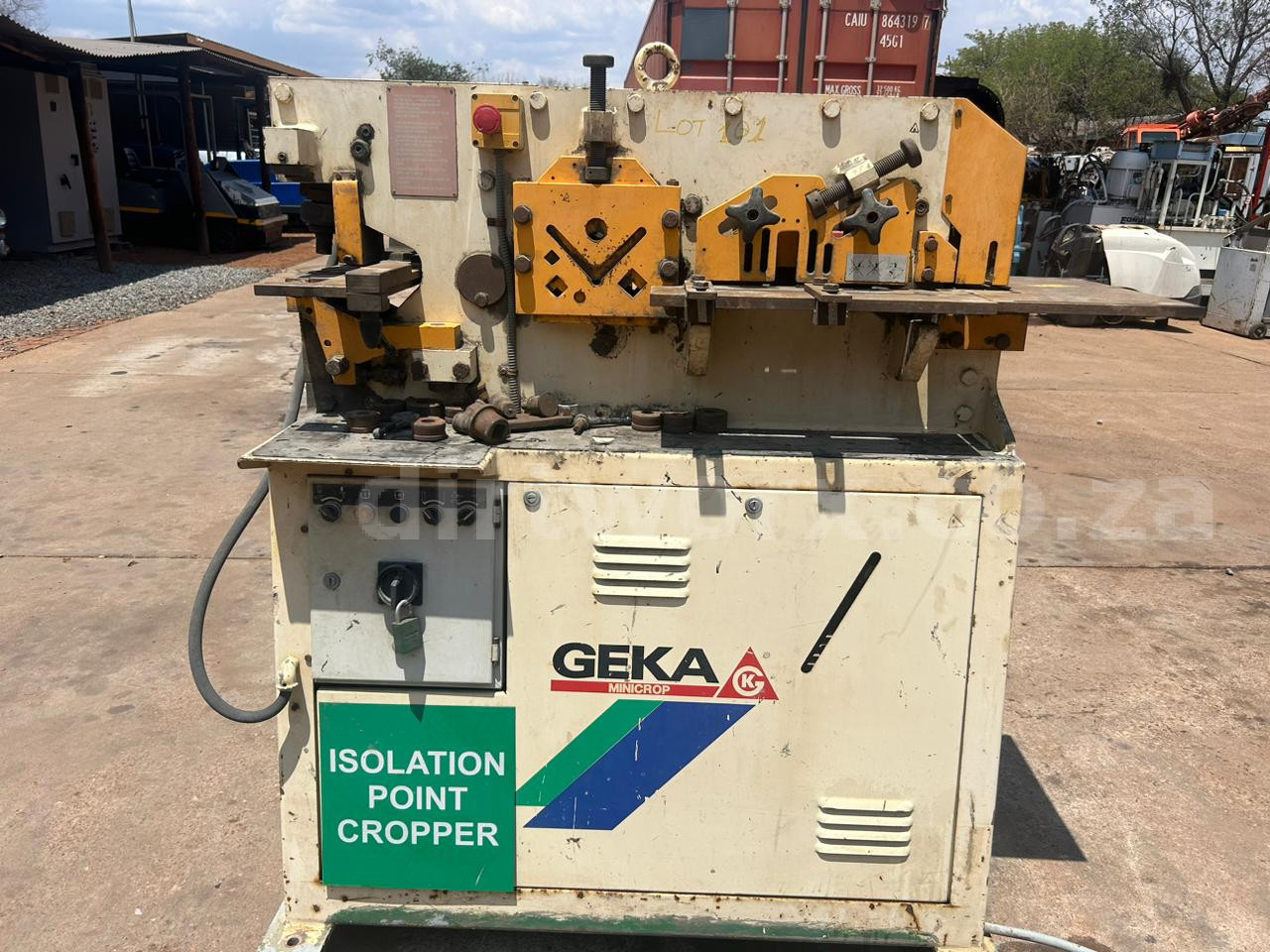 45 Ton Ironworker Cropper Punch Shear - Image 2