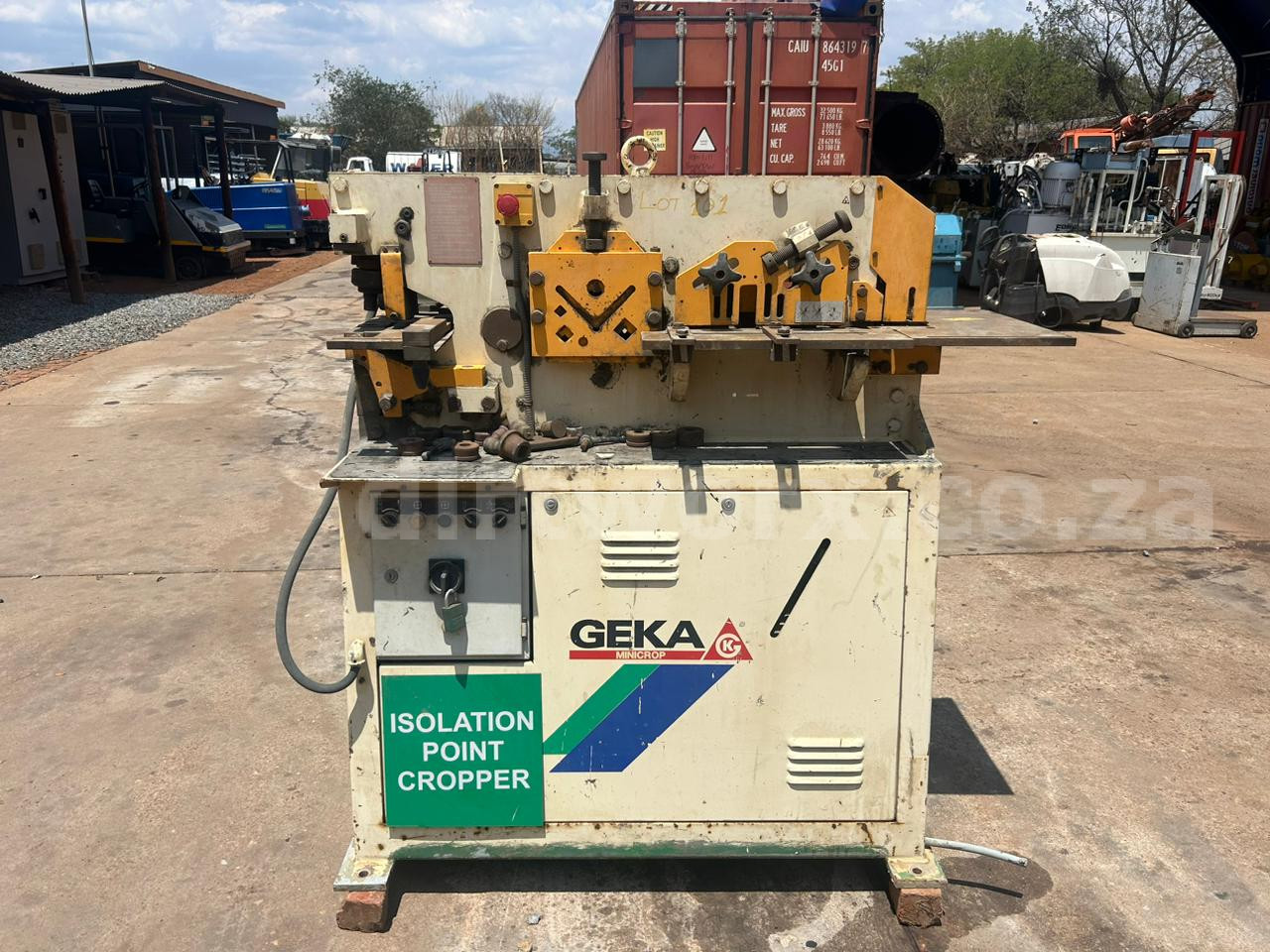 45 Ton Ironworker Cropper Punch Shear