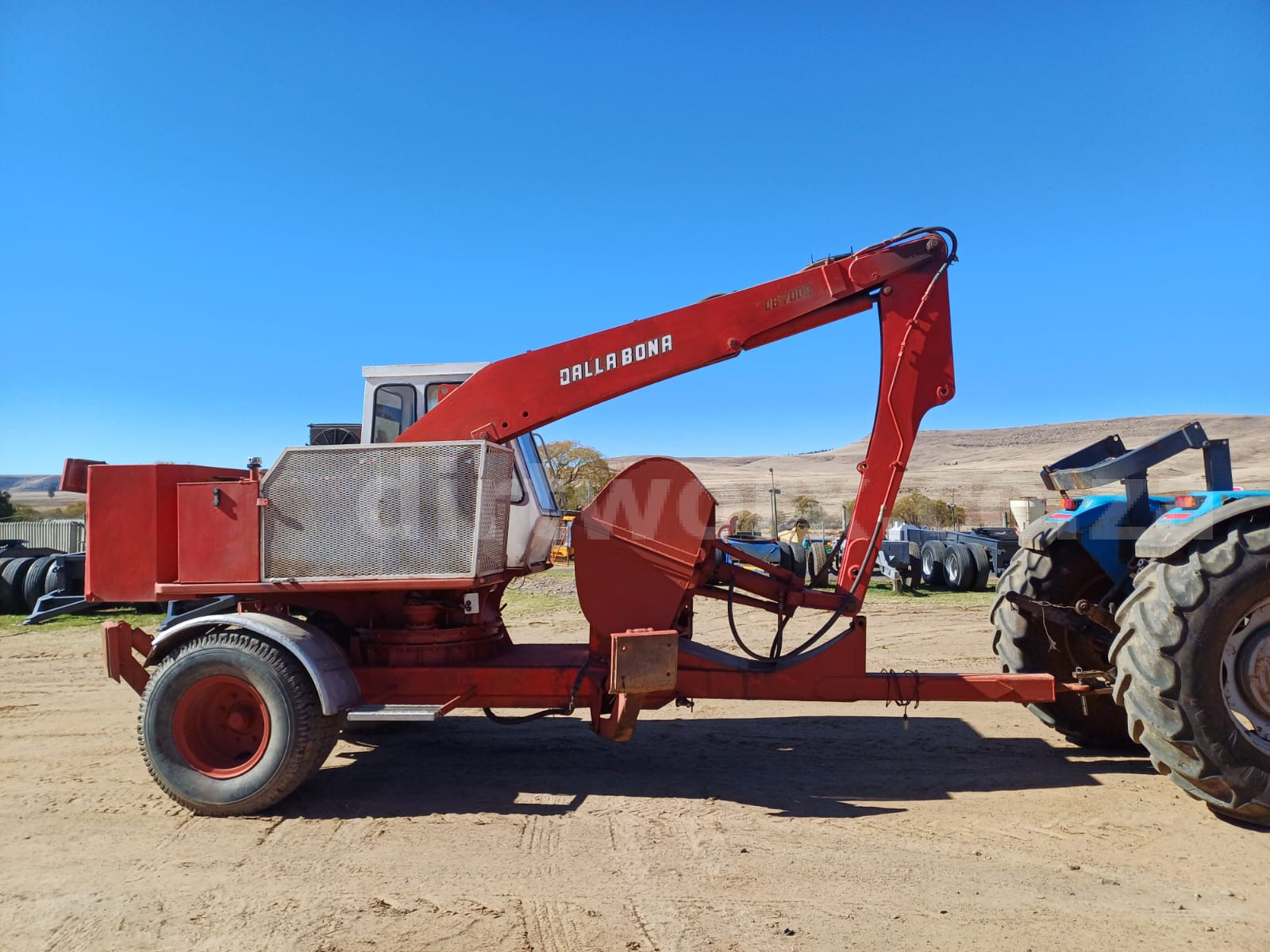 Drawbar Loading Crane