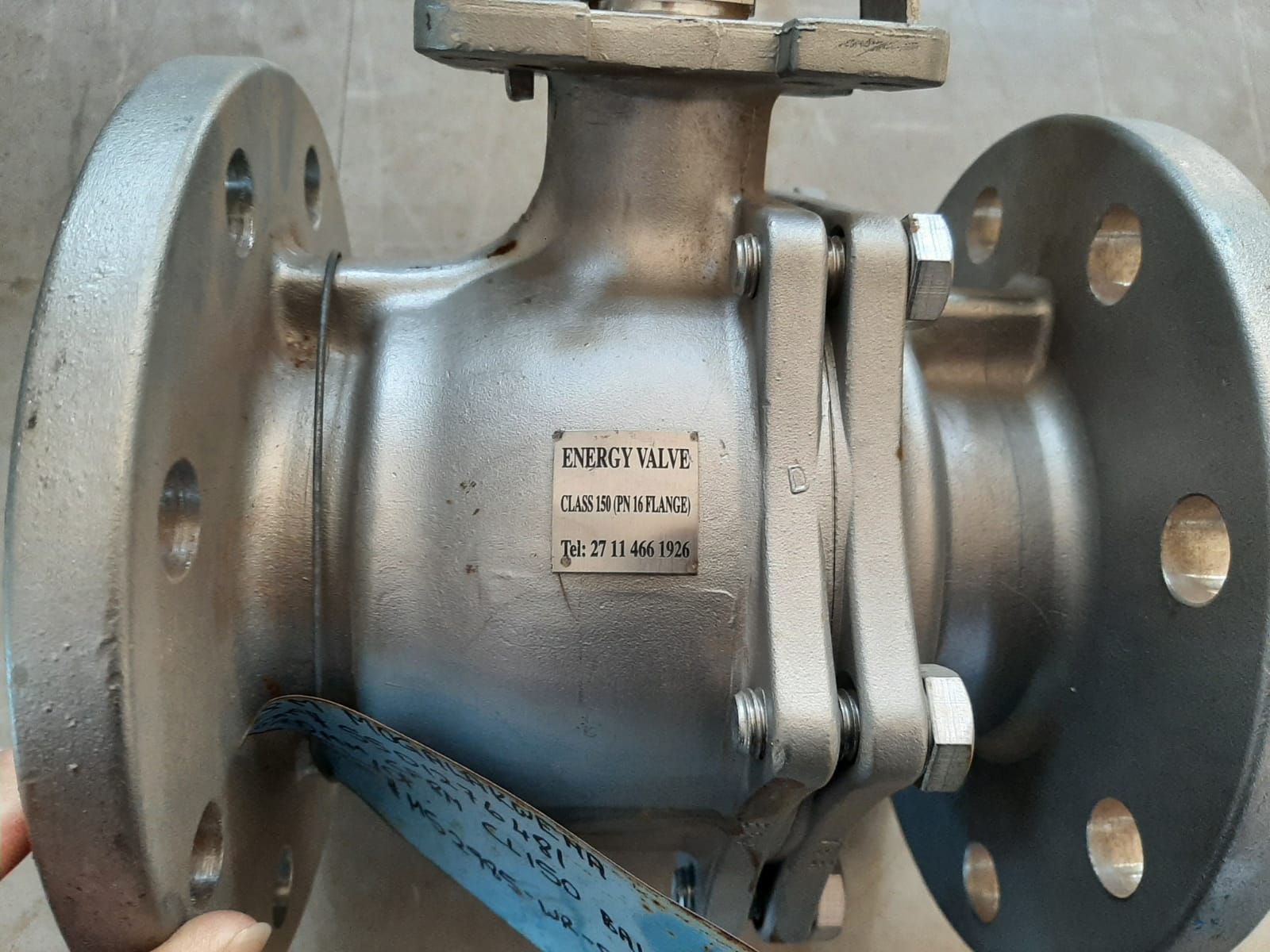 Stainless Steel Ball Valve Class 150 Flanged End CF8M - Image 7