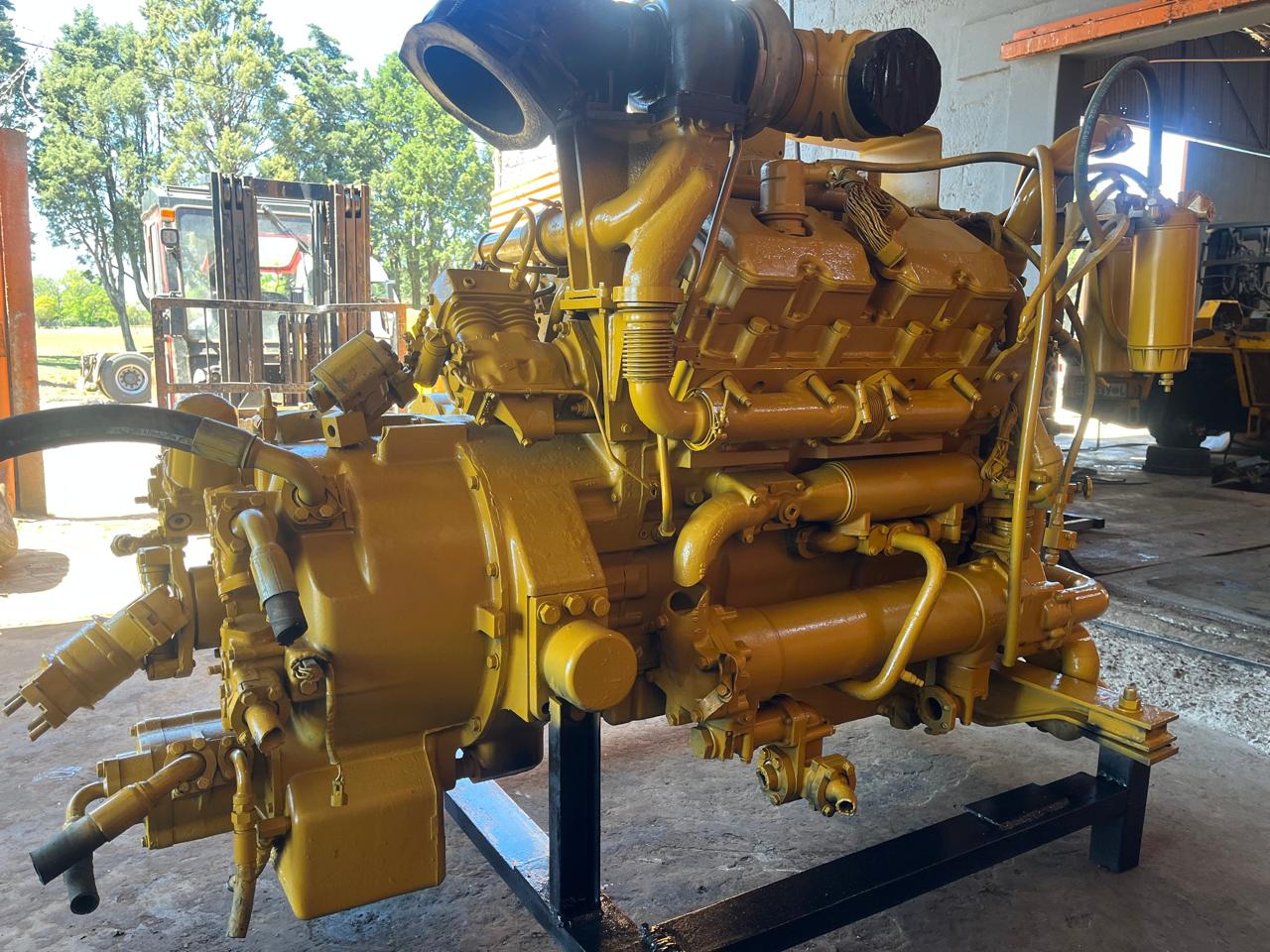 Caterpillar 3408 Turbo Engine with Transmission - Image 3
