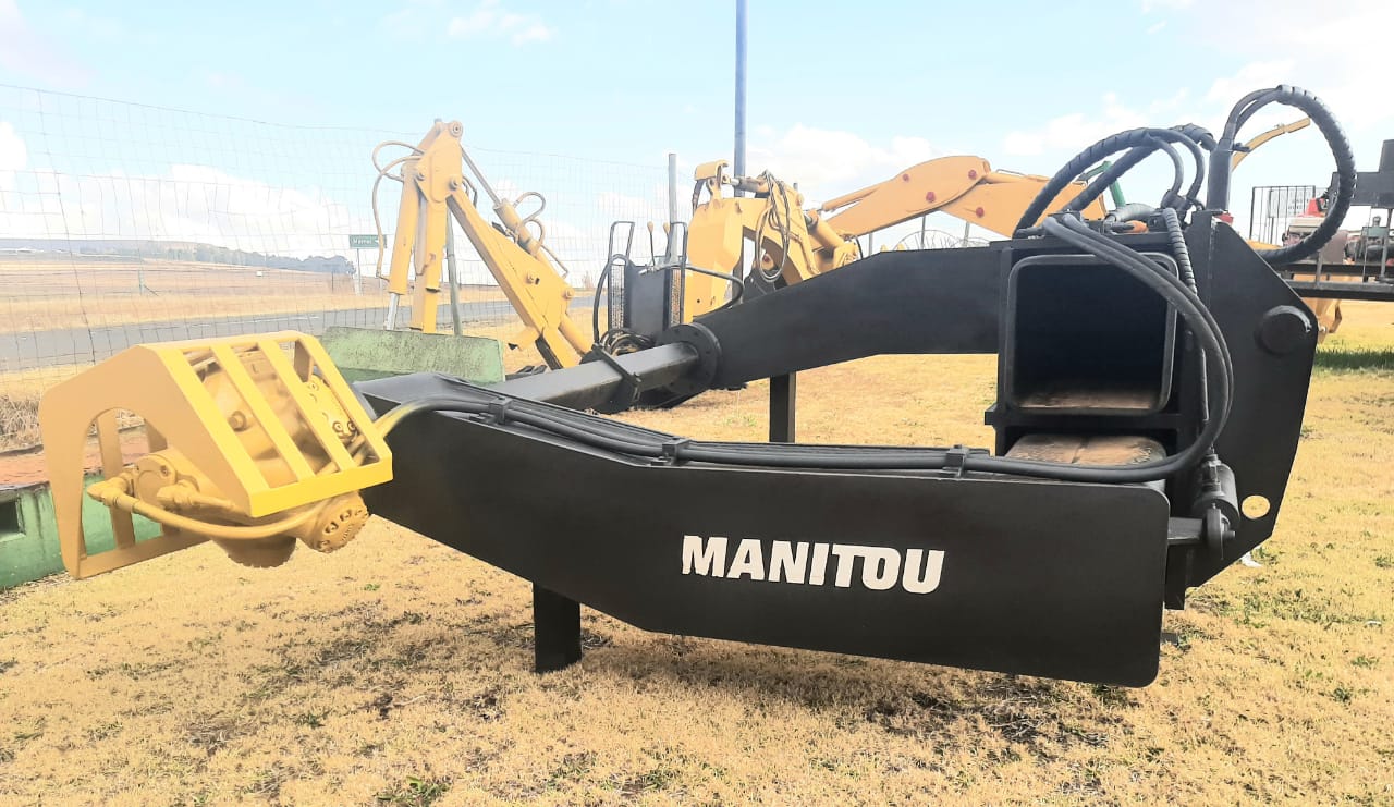 Telehandler Cable or Conveyor Belt Reel Handler Attachment - Image 3