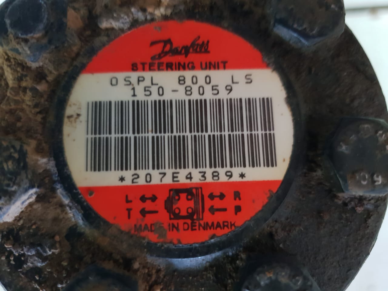 Danfoss Hydraulic Orbital Steering Control Valve OSPL 800 LS - Image 4