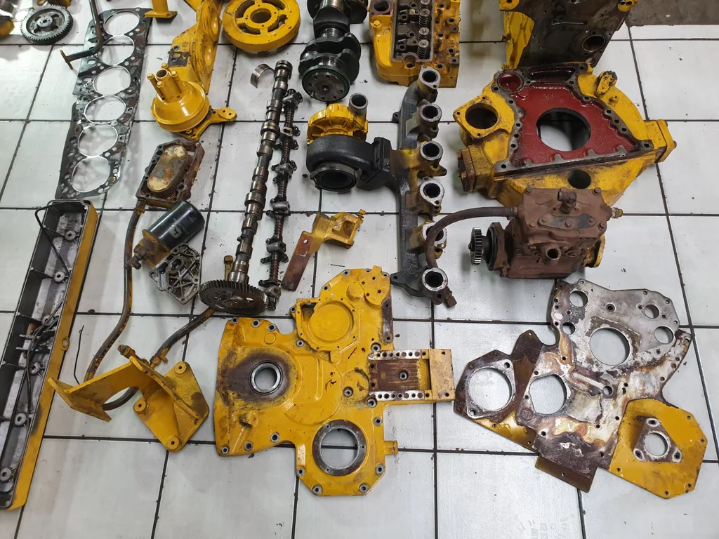 John Deere 6068T Engine Stripped For Spares - Image 2