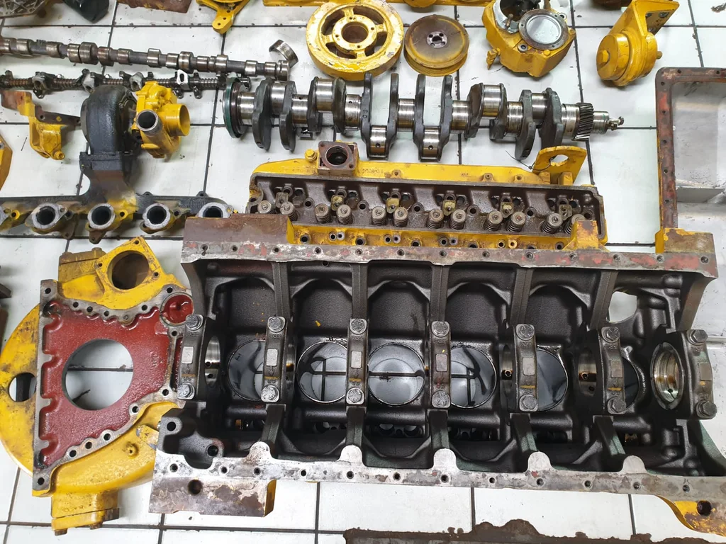John Deere 6068T Engine Stripped For Spares - Image 3