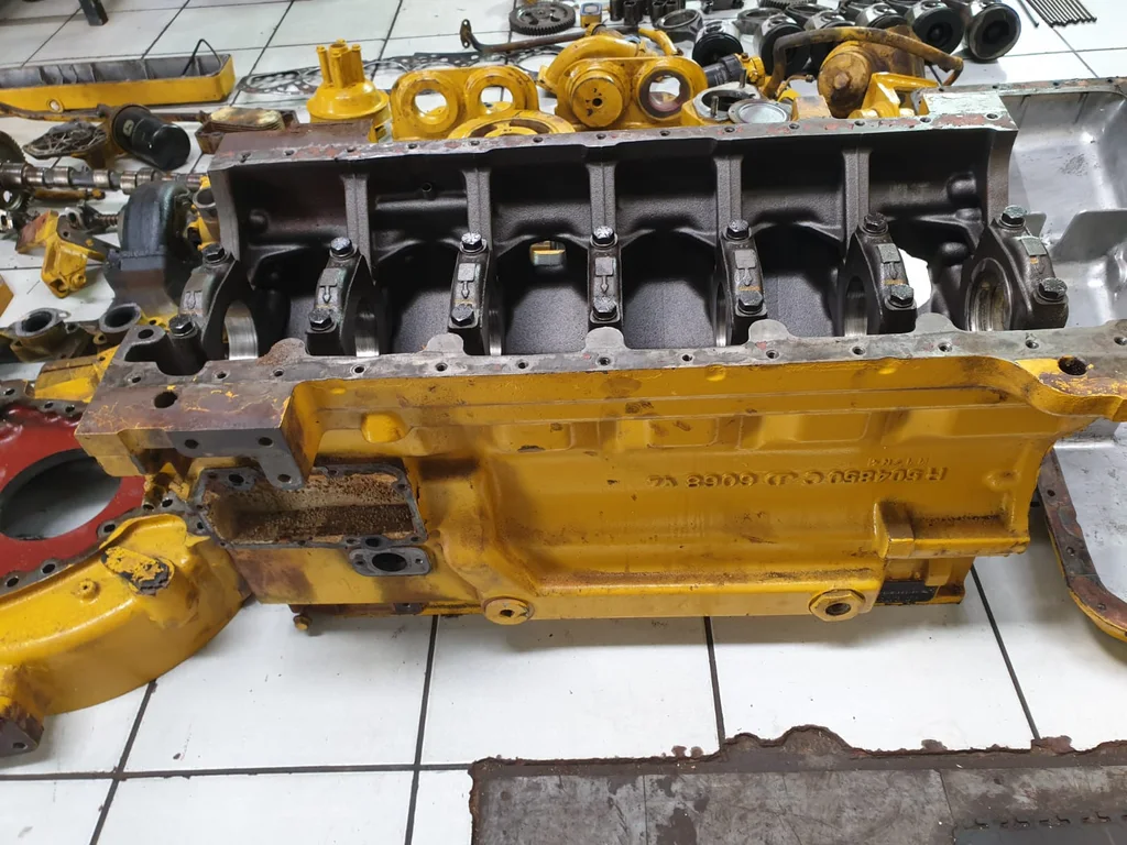 John Deere 6068T Engine Stripped For Spares - Image 4