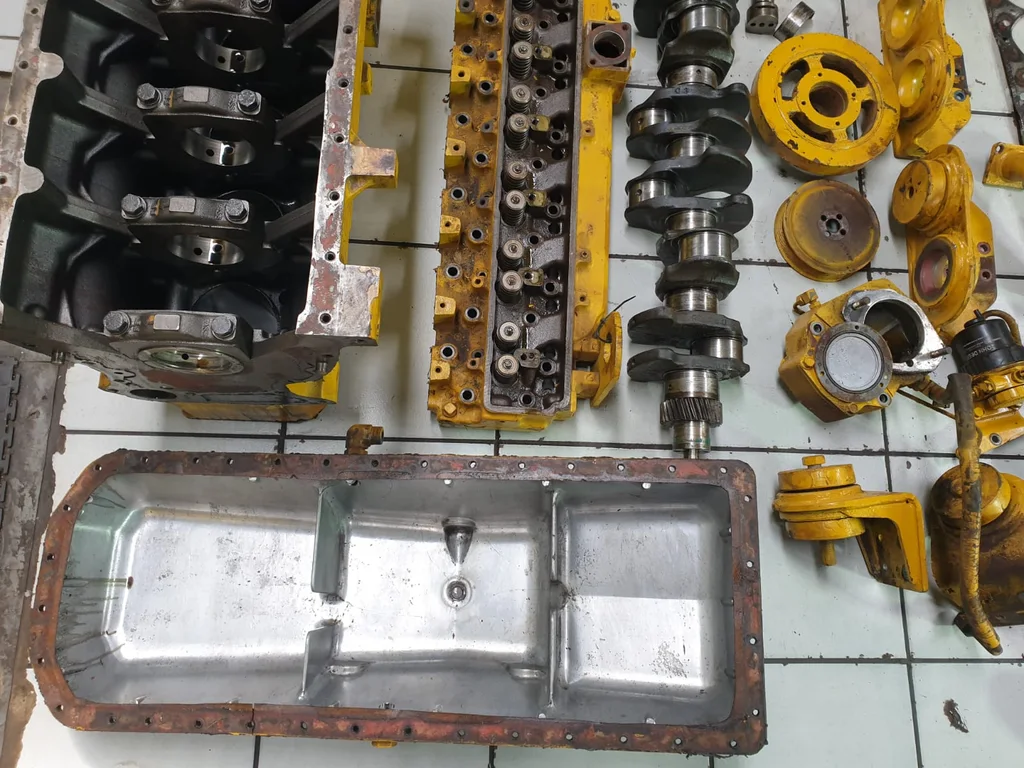 John Deere 6068T Engine Stripped For Spares - Image 5