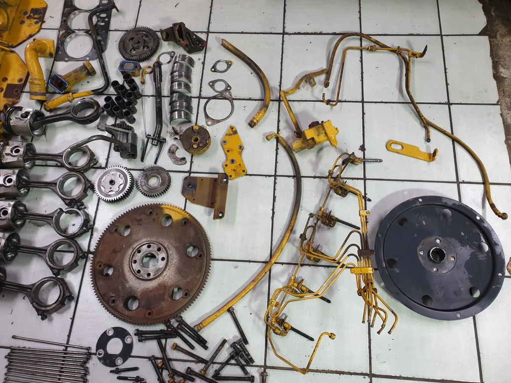 John Deere 6068T Engine Stripped For Spares - Image 8