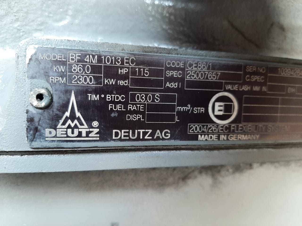 Deutz BF 4M 1013 EC T Engine - Image 5