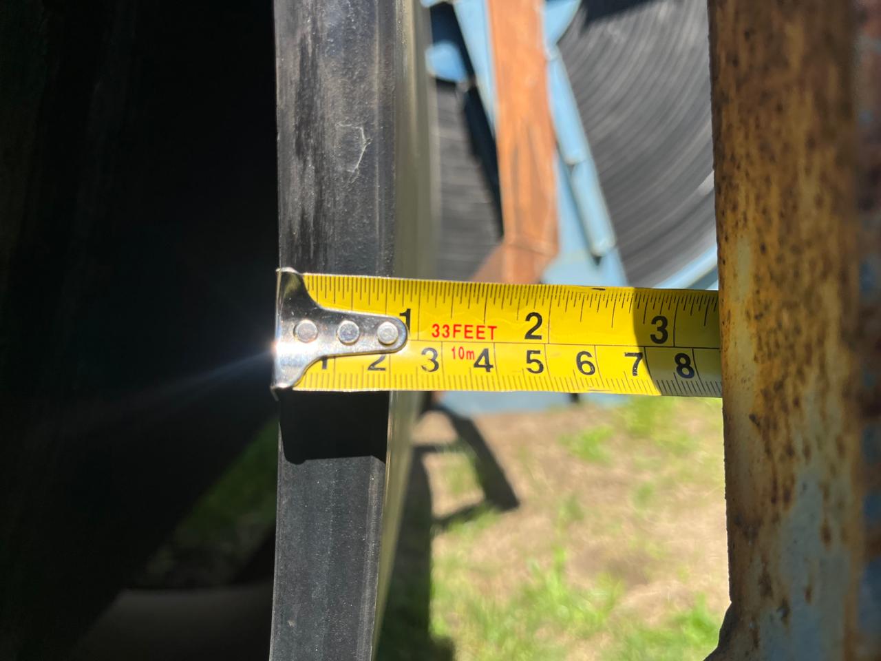 Conveyor Roll Steel Reinforced 1,2m x 20mm - Image 4