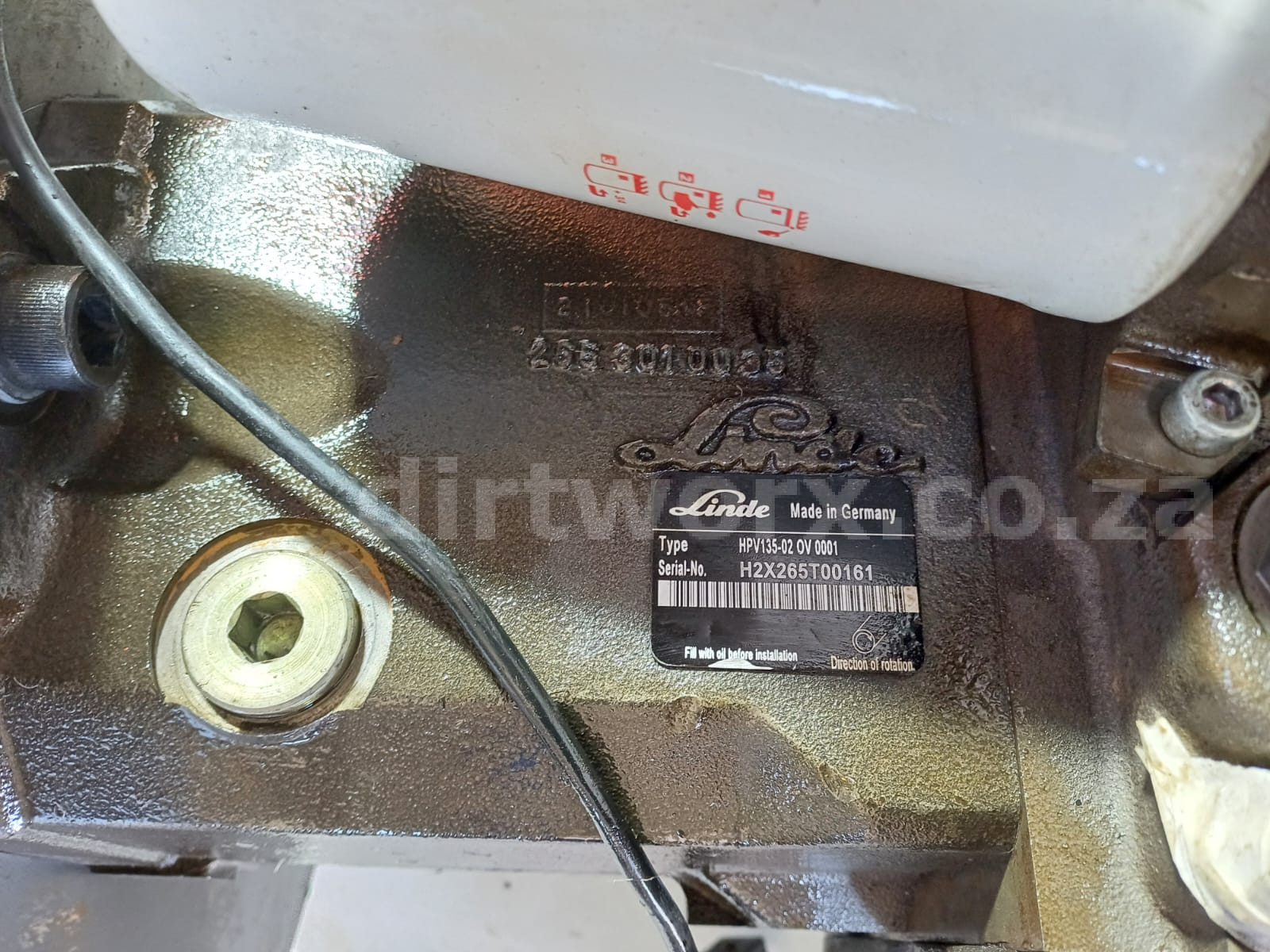 Linde HPR75-02N HPV135-02 Hydraulic Pump Set - Image 8