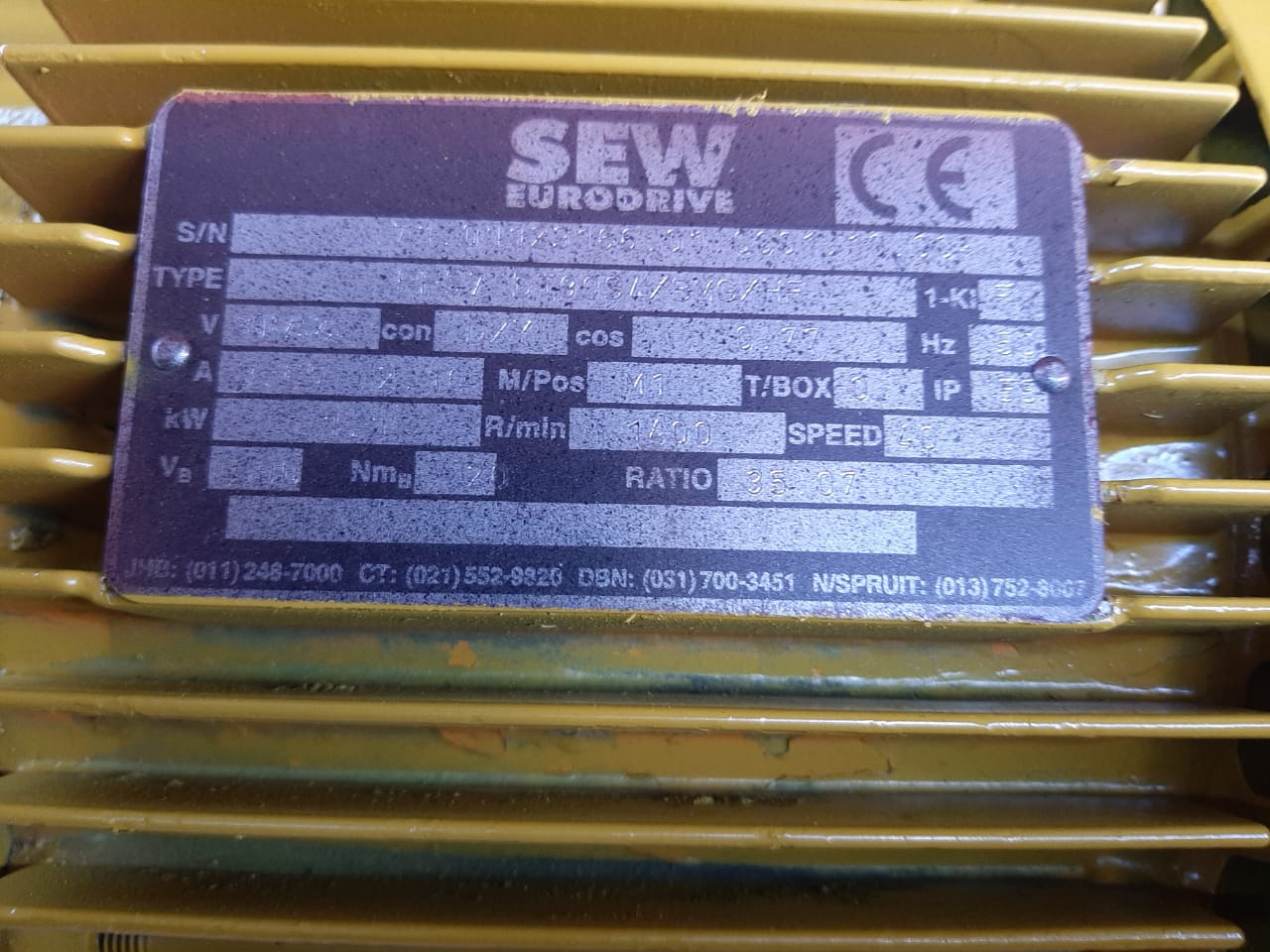 Morris Dual Rail Hoist Trolley Winch - Image 3