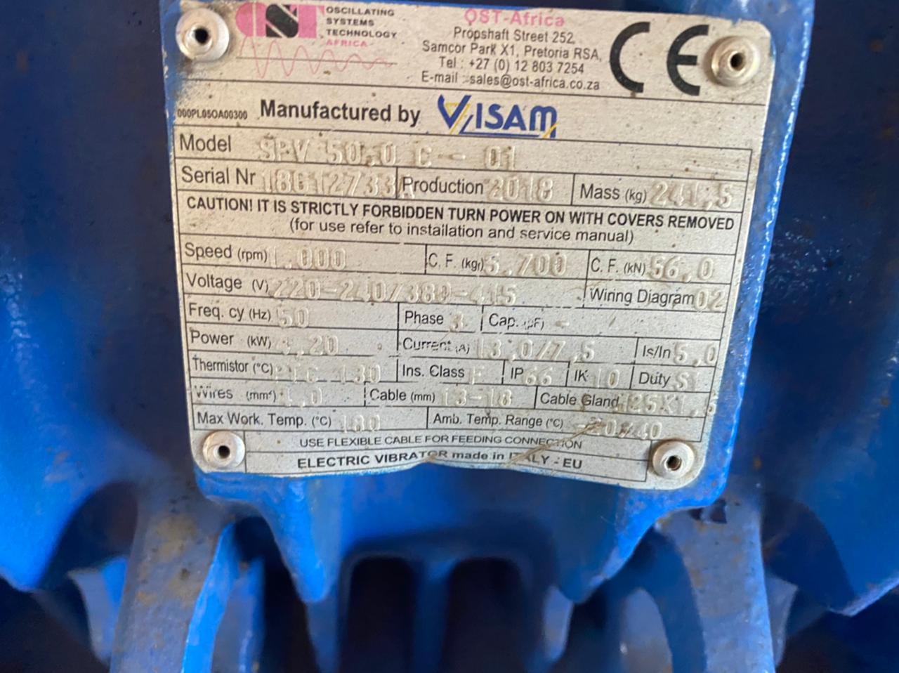 Electrical Vibrator Motor 4kW - Image 4