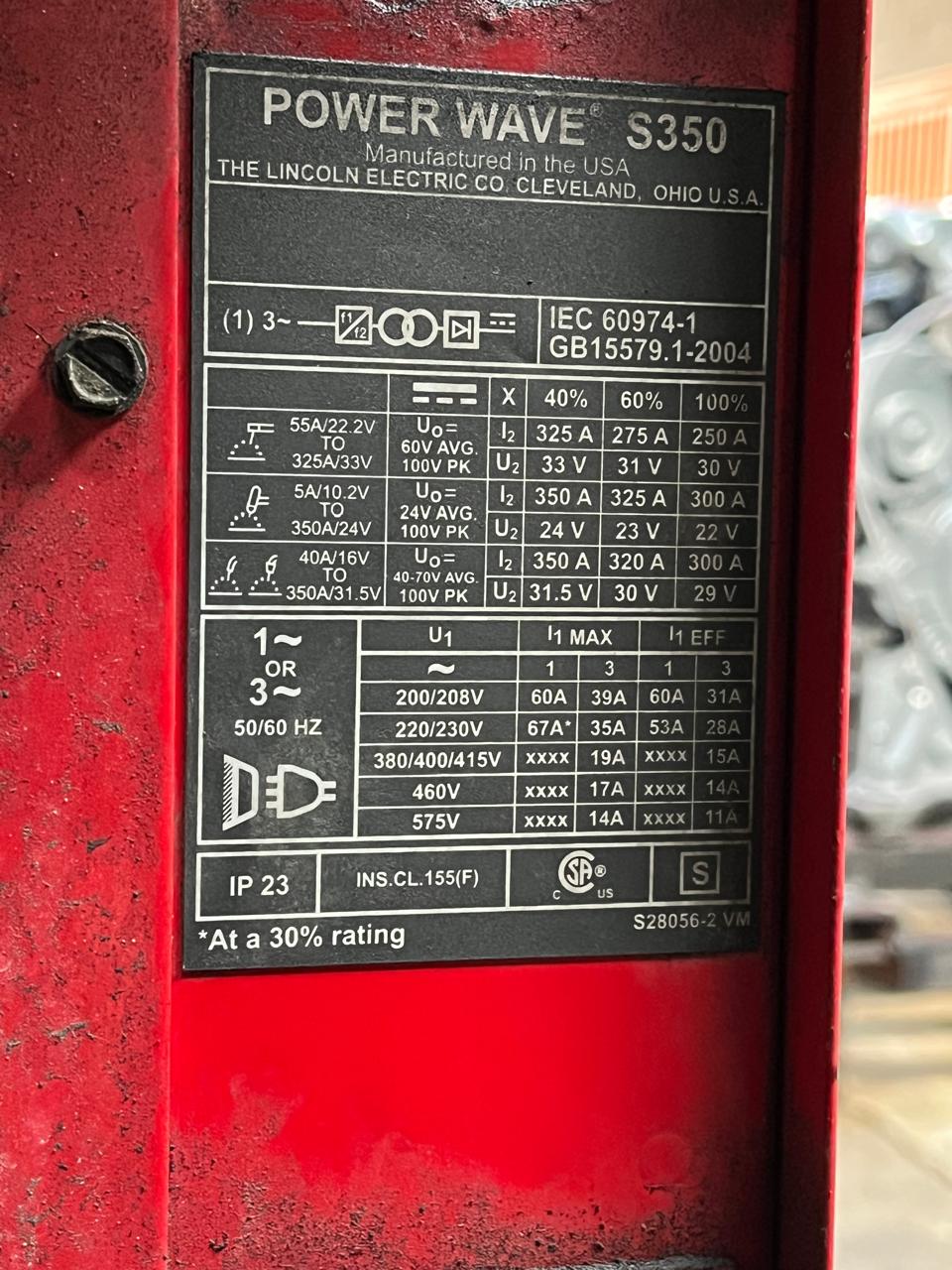 Lincoln Electric Power Wave S350 MIG/MAG Welder - Image 7