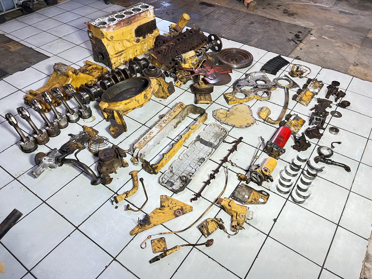 Caterpillar 3116T Engine Stripped For Spares - Image 2