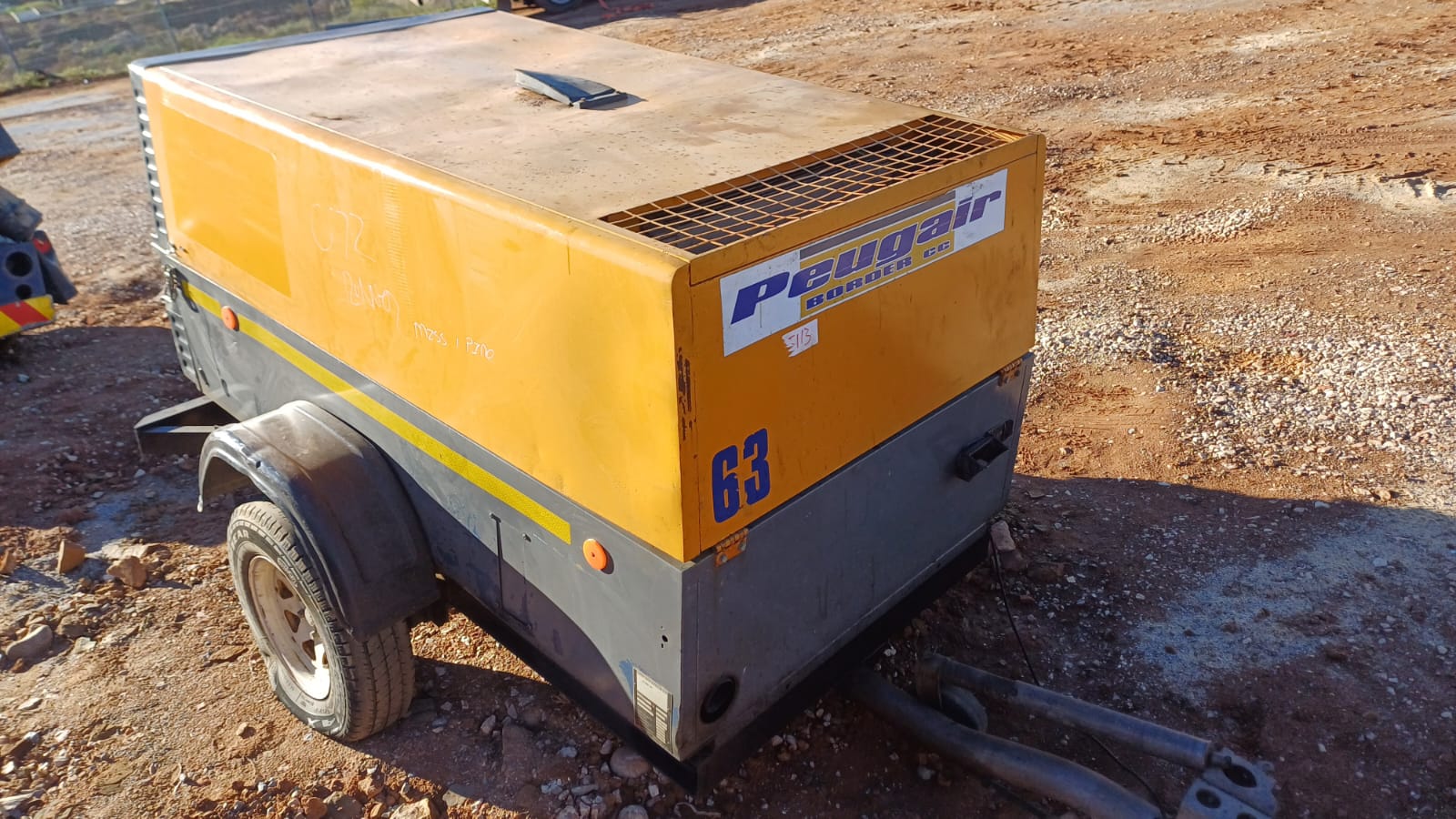 Gardner Denver CompAir Mobile Air Compressor 268CFM - Image 7
