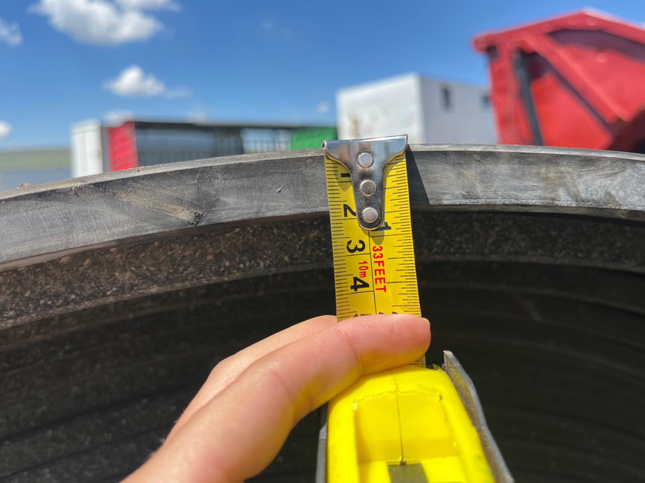 Interflex Conveyor Roll Steel Reinforced 1,21m x 17mm - Image 5