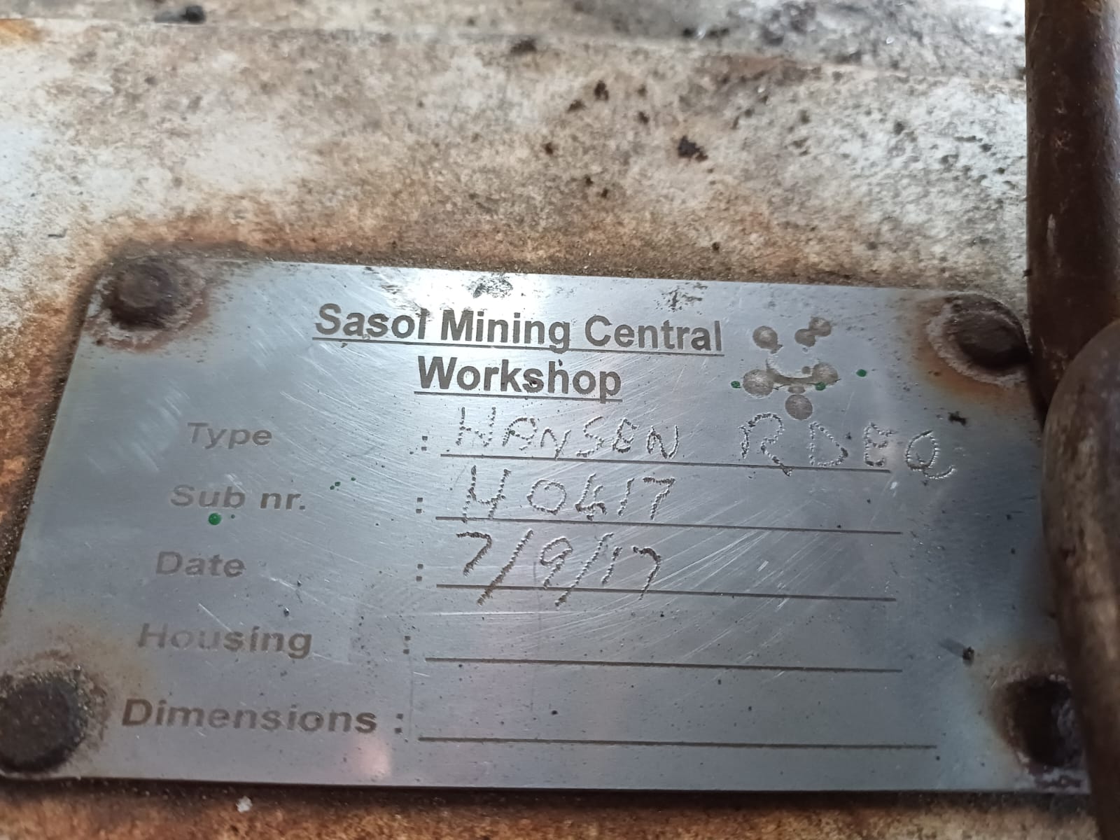 Hansen RDE 33 Gearbox Ratio 20:1 - Image 10