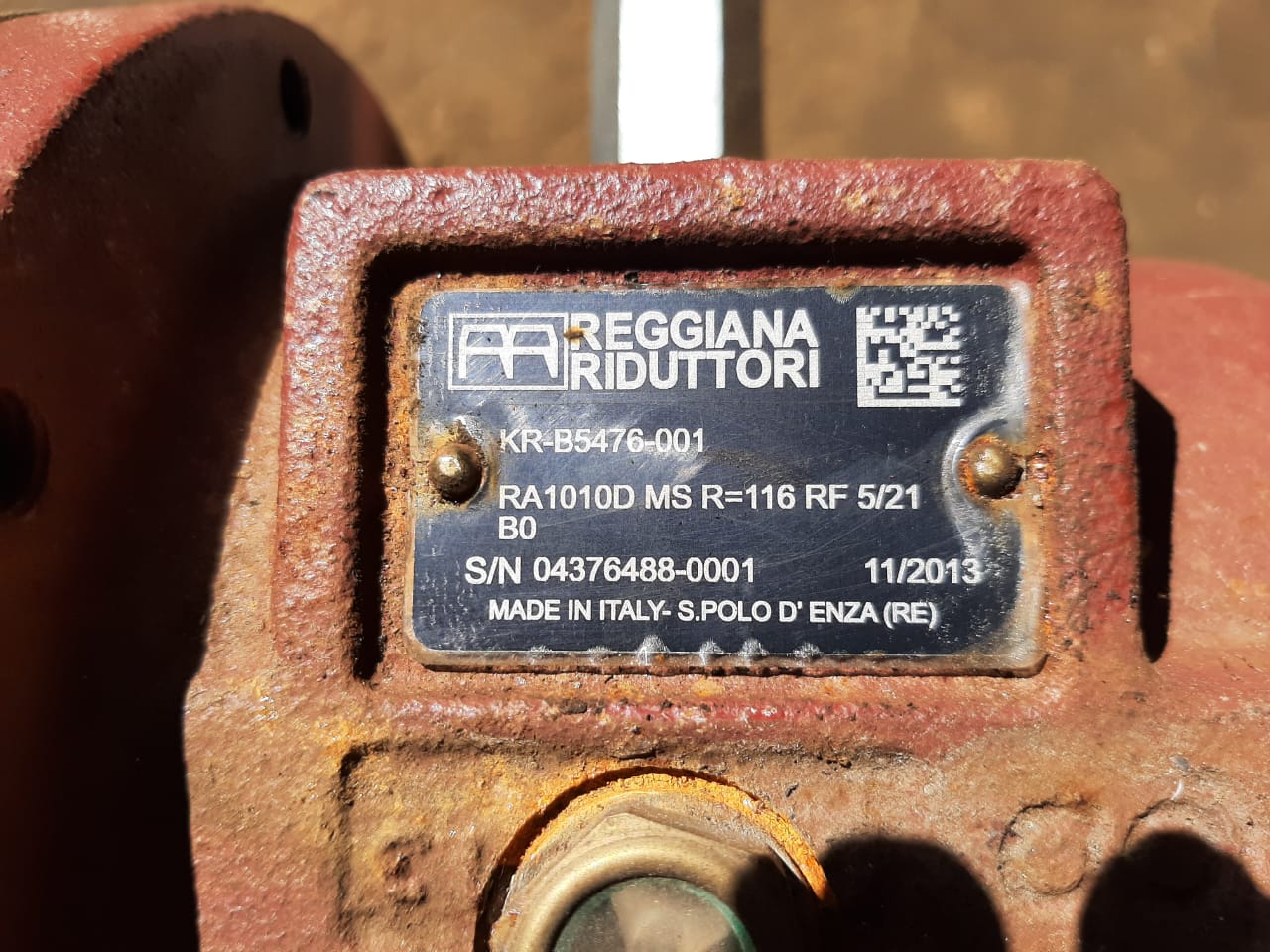 Reggiana Reduttori Planetary Reduction Gear Ratio 116 to 1 - Image 2