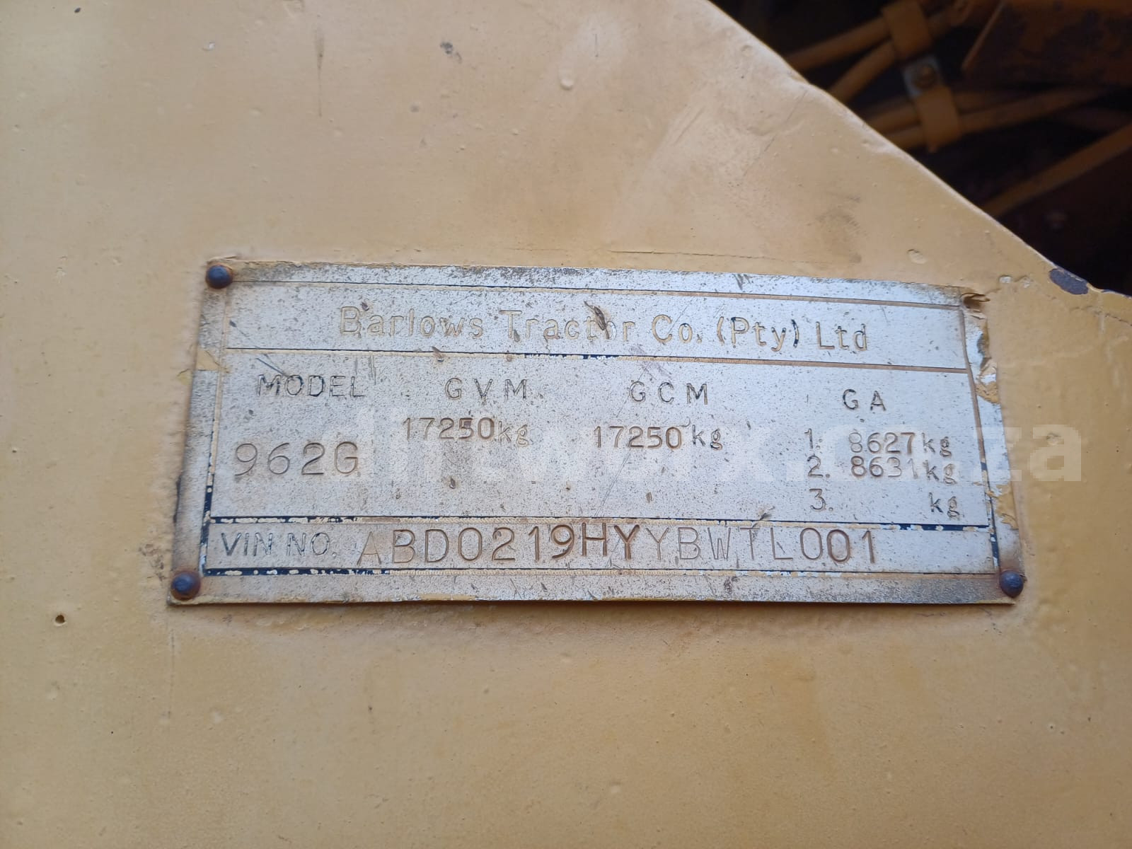 Caterpillar 962G Wheel Loader Non Runner - Image 4