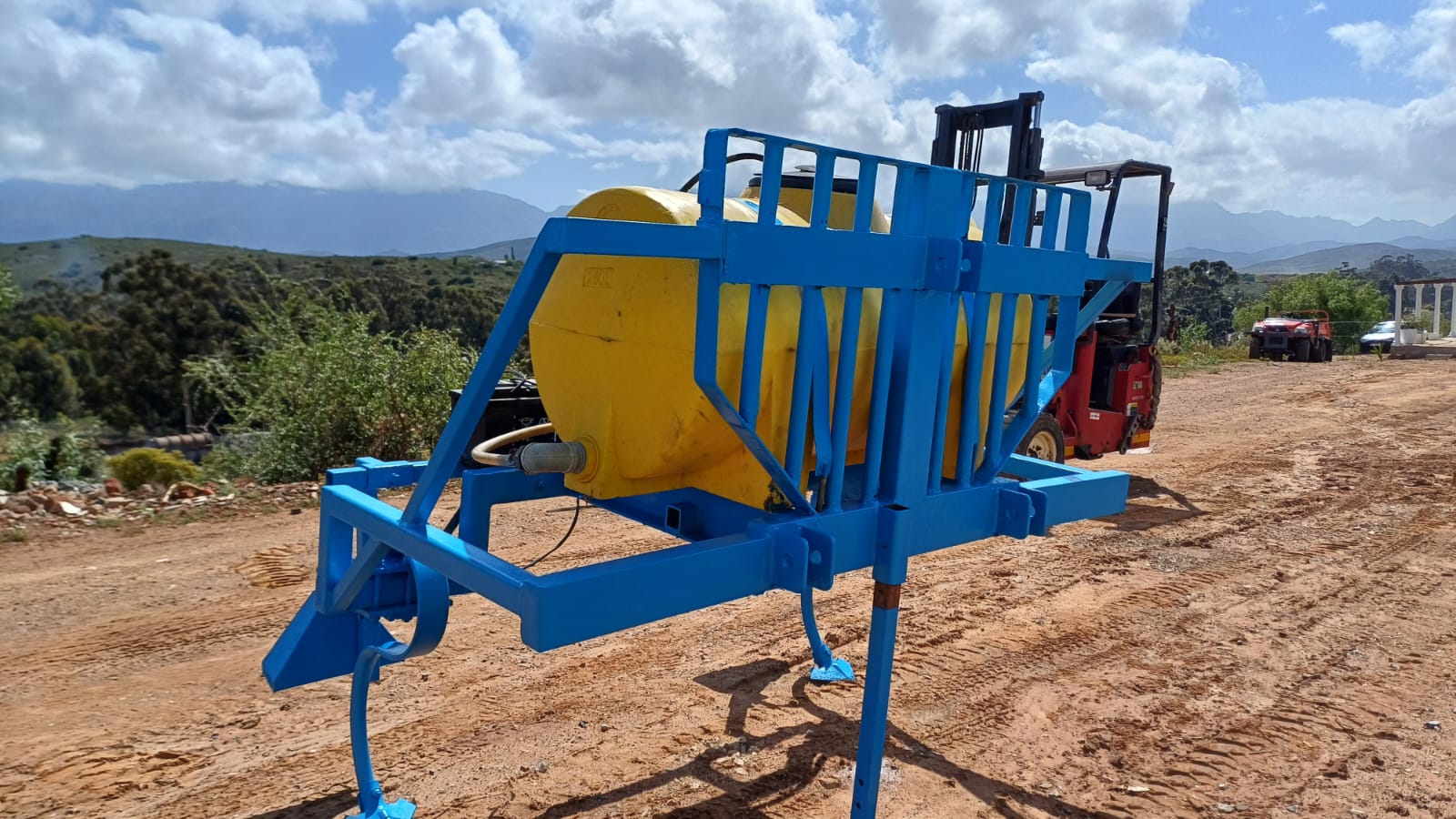 Cultivator with Herbicide Sprayer - Image 4