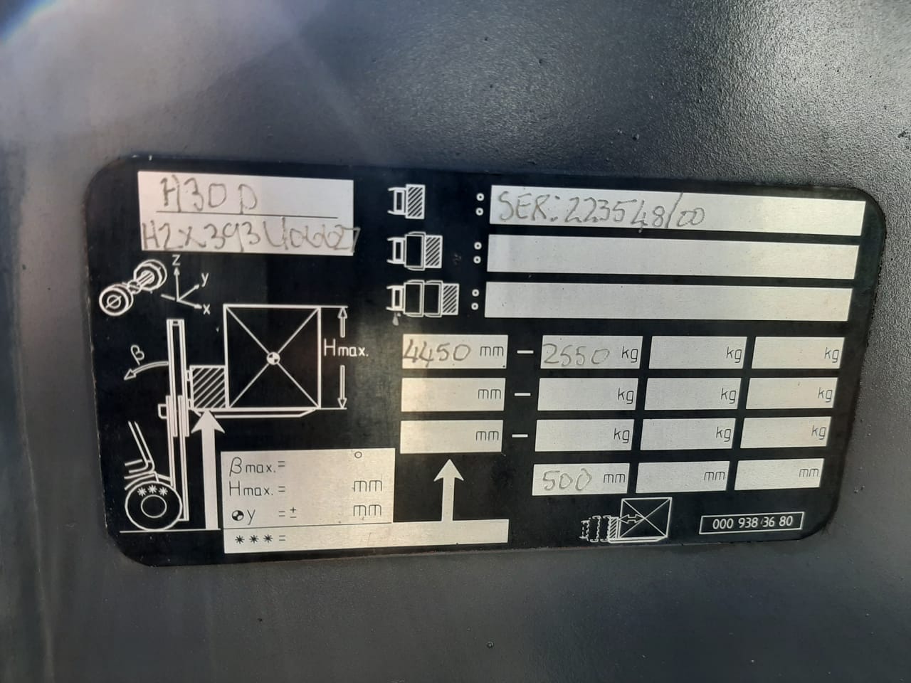 2007 Linde H30D Forklift 3 Ton - Image 5