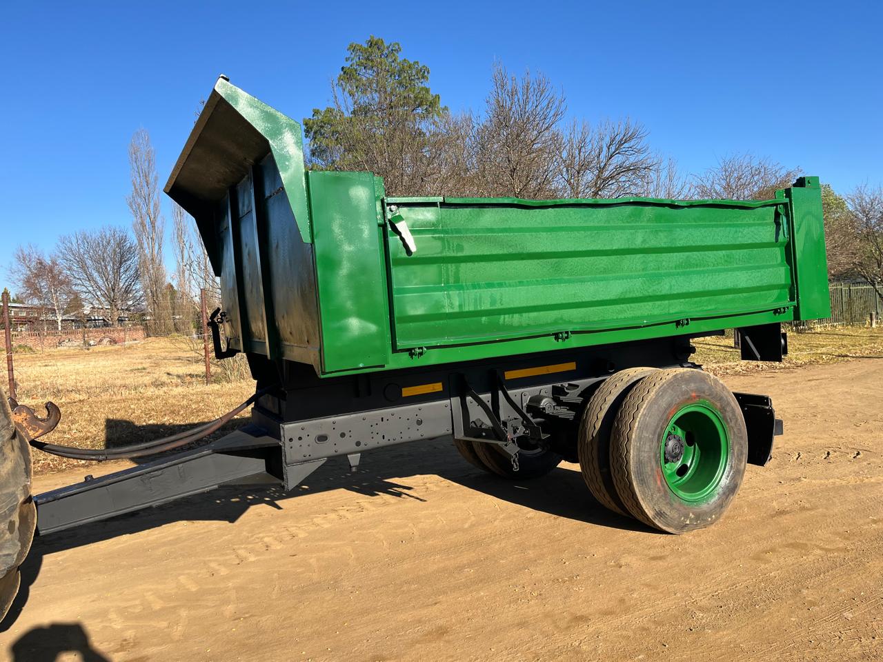 Farm Tipper Trailer with Dropsides 8 Ton - Image 3