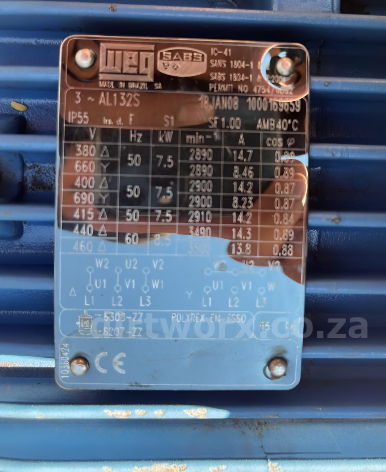 Viking K125 Gear Pump with 7.5kW Motor - Image 2