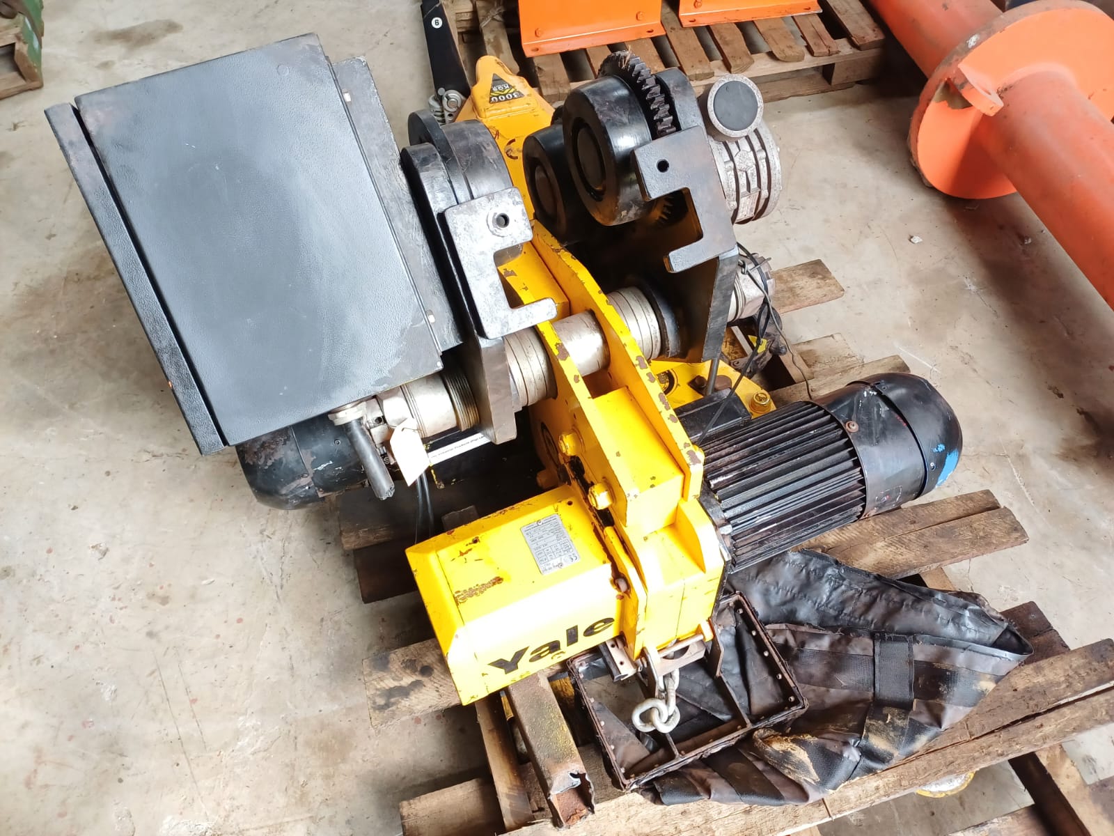 Yale Electric Travel Beam Chain Hoist 10 Ton - Image 8