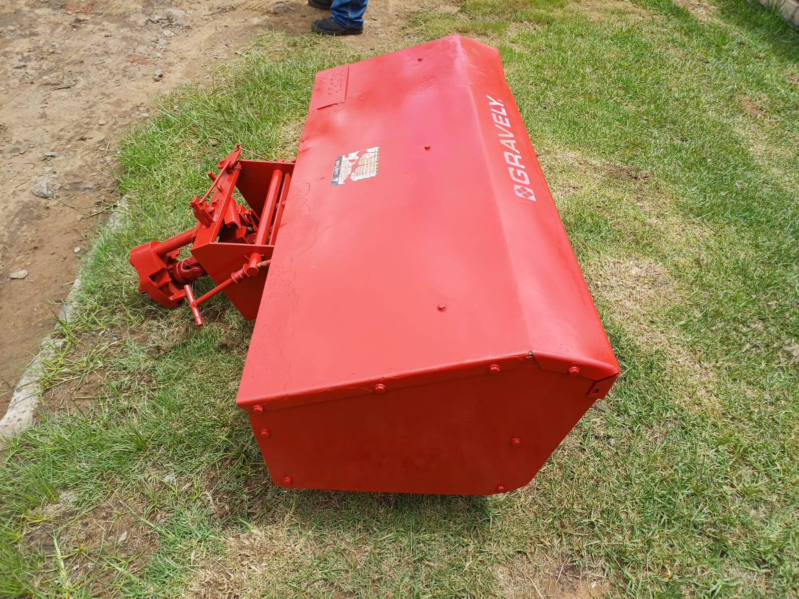 Gravely Broom Sweeper Attachment - Image 8