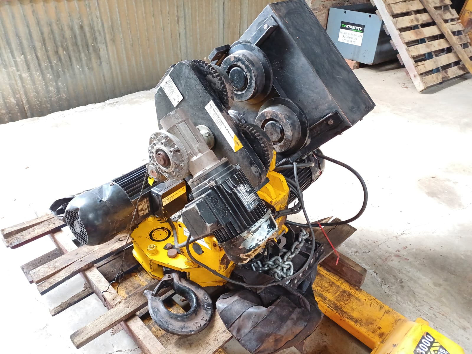 Yale Electric Travel Beam Chain Hoist 10 Ton - Image 10