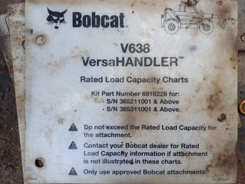 Bobcat V638 Telehandler 3 Ton - Image 7