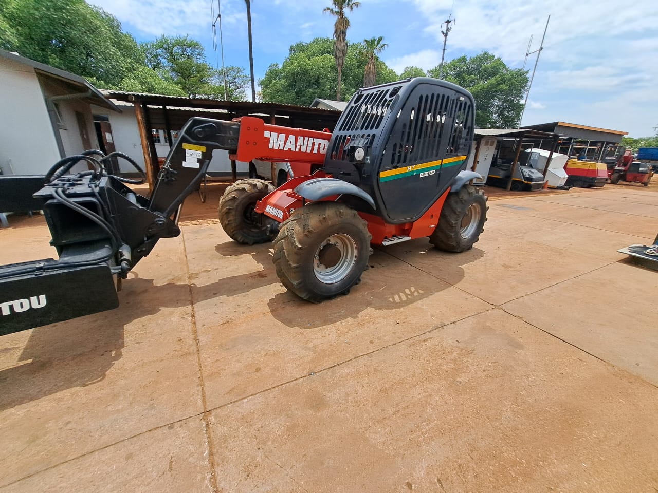 Telehandler Cable or Conveyor Belt Reel Handler Attachment - Image 11