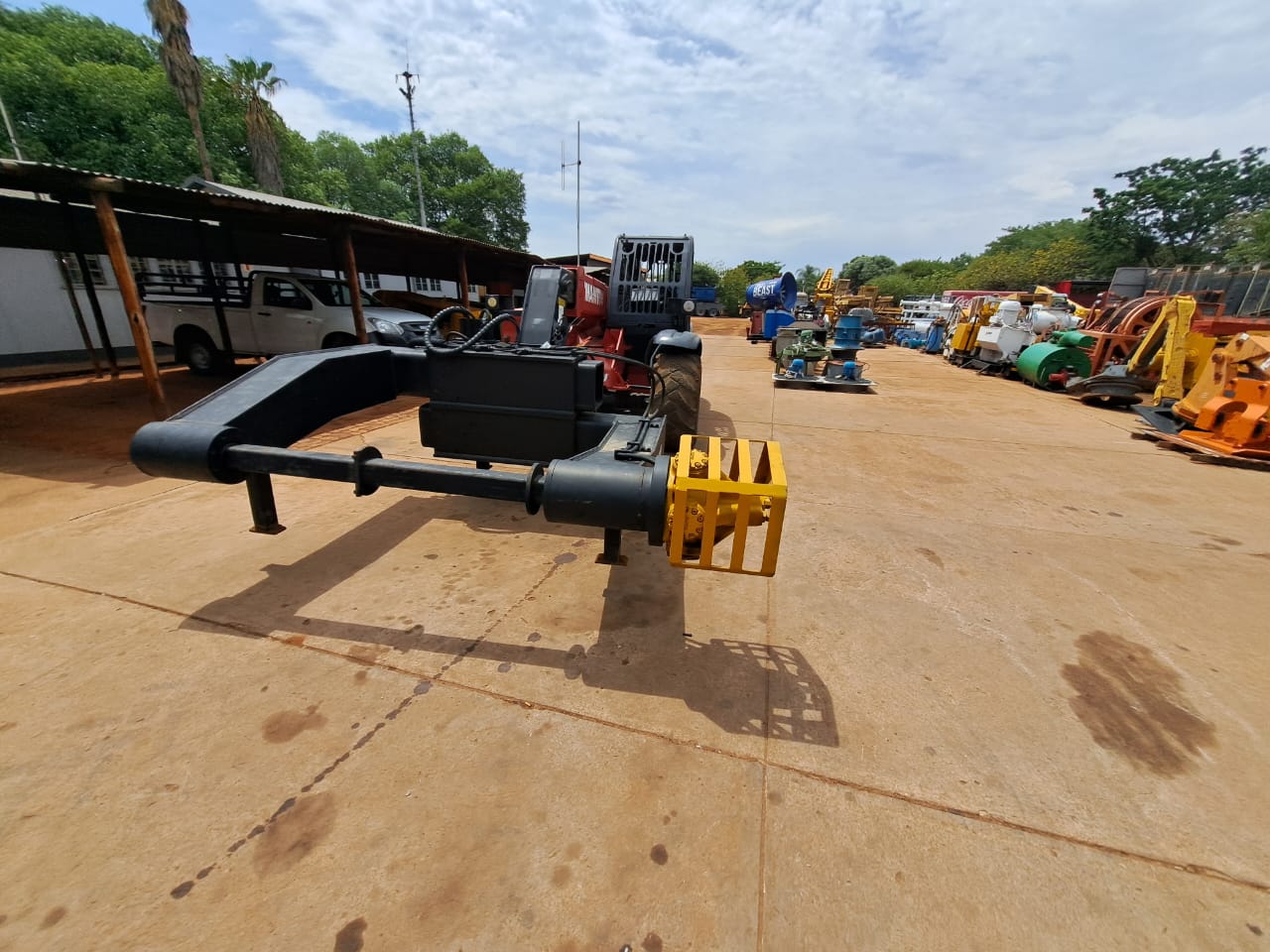 Telehandler Cable or Conveyor Belt Reel Handler Attachment - Image 14