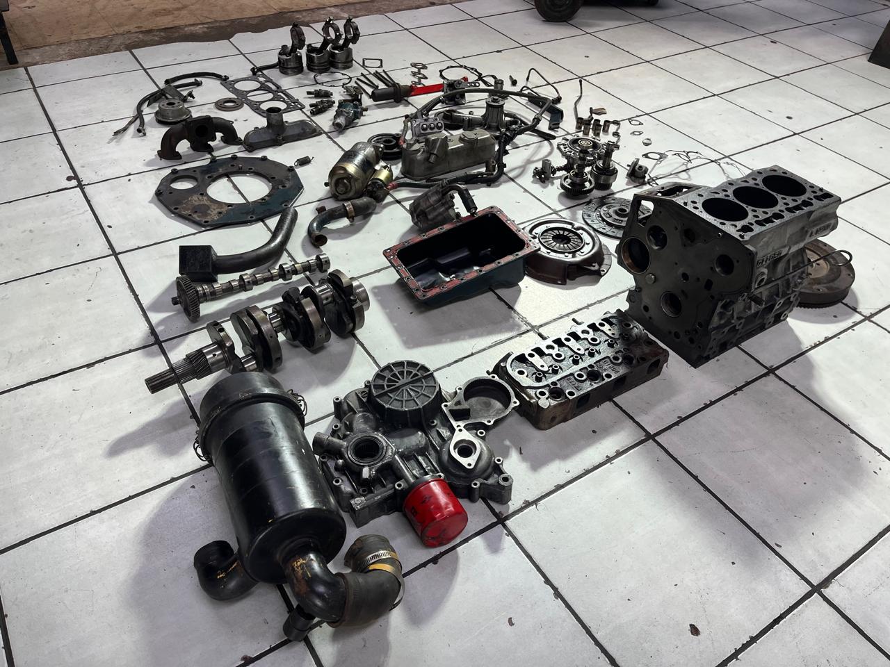 Kubota D1105 Engine For Spares - Image 6