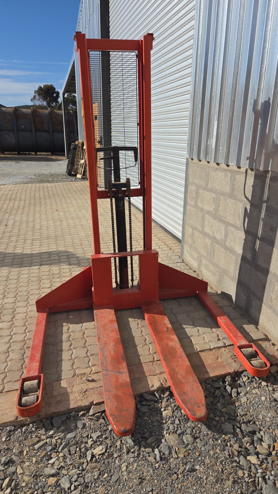 1 Ton Manual Pallet Jack Stacker