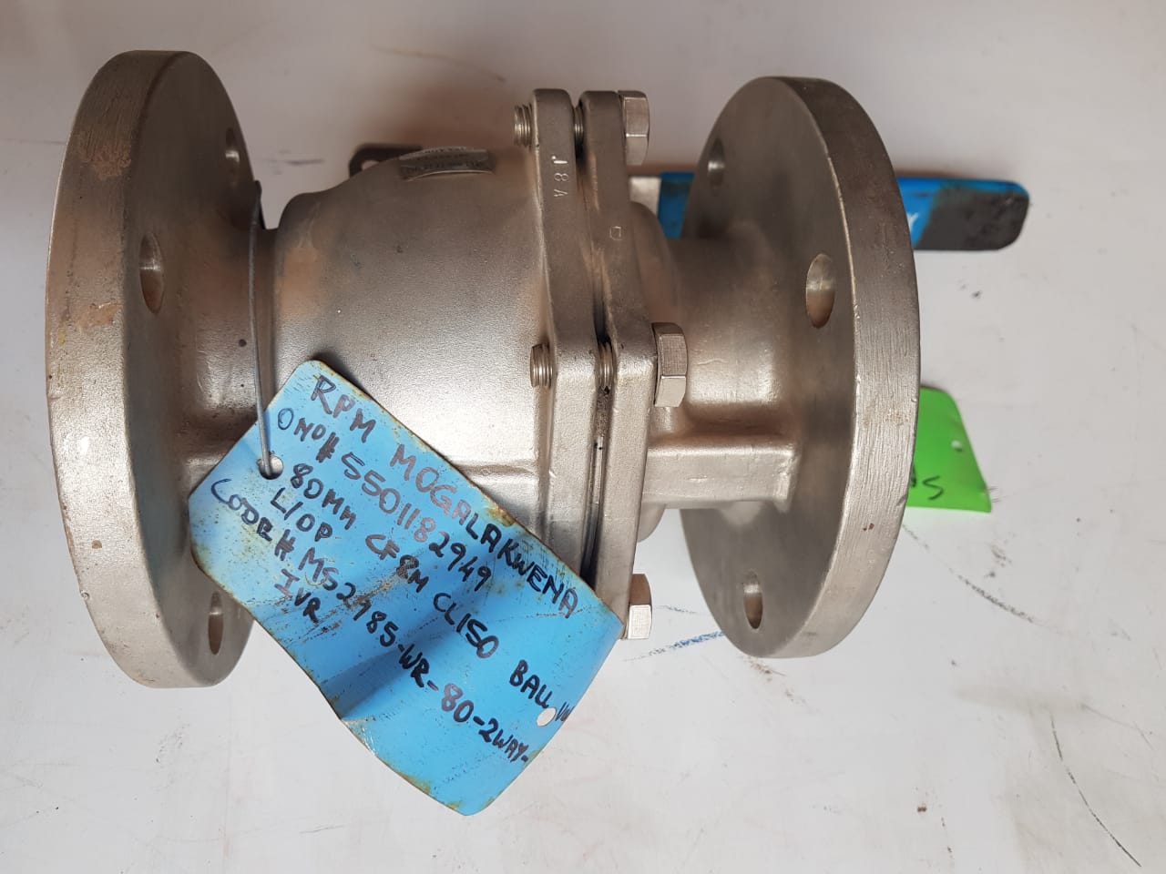 Stainless Steel Ball Valve Class 150 Flanged End CF8M - Image 3