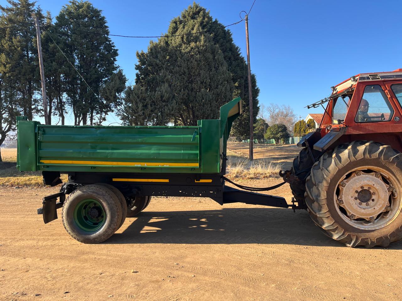 Farm Tipper Trailer with Dropsides 8 Ton - Image 4