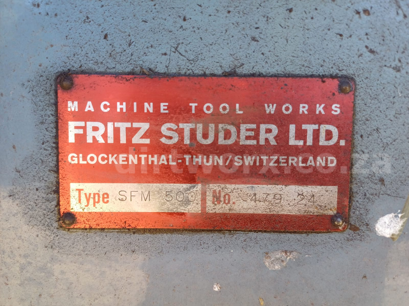 Fritz Studer SFM500 Milling Machine - Image 9