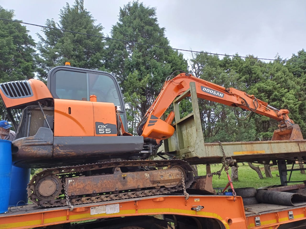 Doosan DX55 Mini Excavator