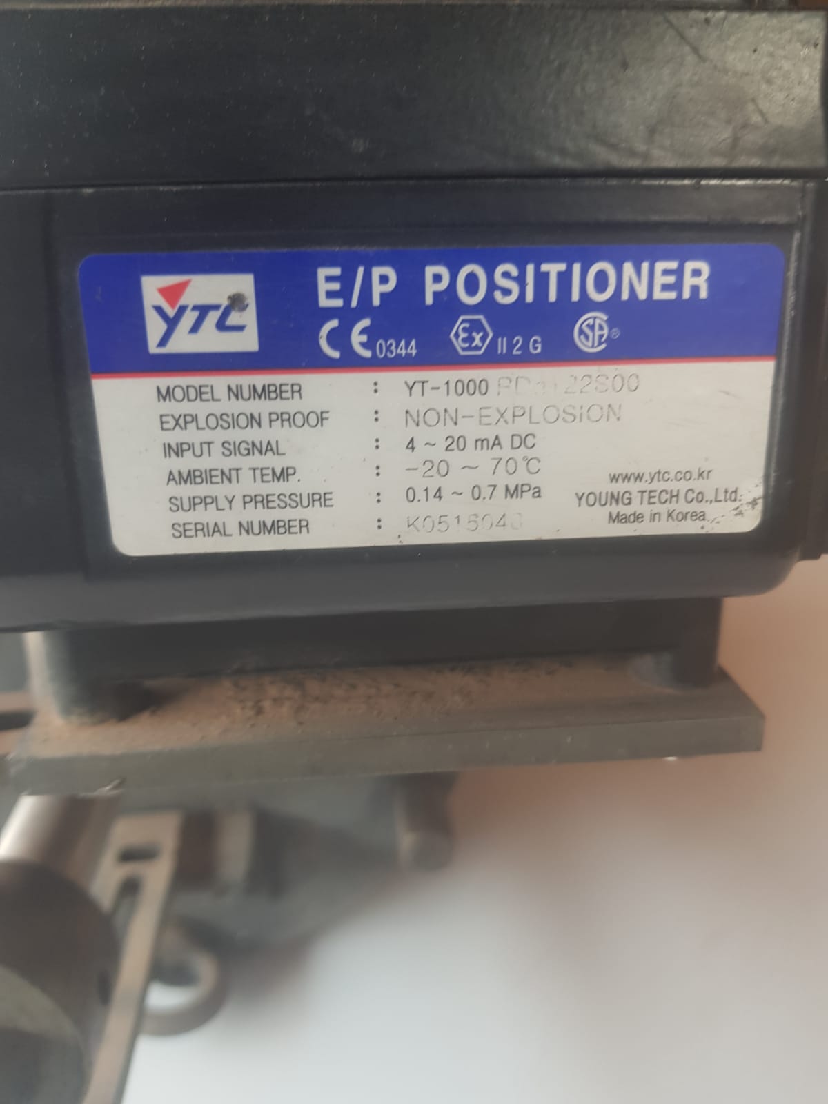 Control Valve Actuator and Electro Pneumatic Positioner - Image 6